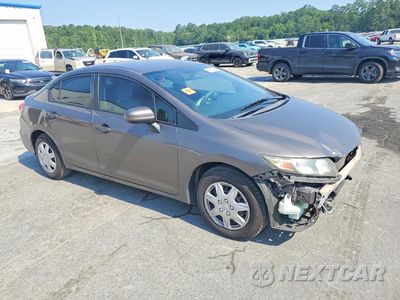 Czwarte zdjęcie samochodu z boku: 2014 HONDA CIVIC LX VIN:2HGFB2F52EH517789 - miniatura
