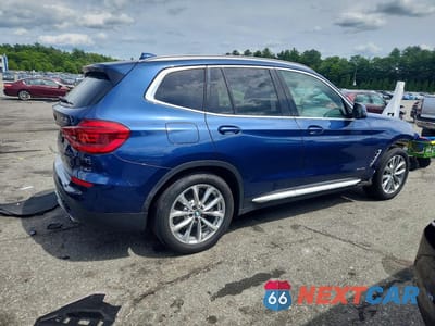 Trzecie zdjęcie samochodu z tyłu: 2018 BMW X3 XDRIVE30I VIN:5UXTR9C51JLD63598 - miniatura