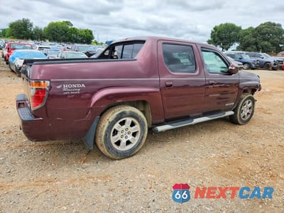 Trzecie zdjęcie samochodu z tyłu: 2008 HONDA RIDGELINE RTL VIN:2HJYK165X8H502104 - miniatura