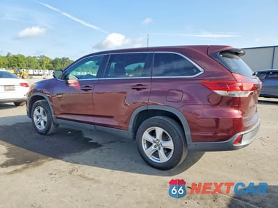 Drugie zdjęcie samochodu z przodu: 2019 TOYOTA HIGHLANDER LE VIN:5TDZZRFH9KS296411 - miniatura