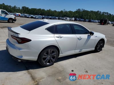 Trzecie zdjęcie samochodu z tyłu: 2023 ACURA TLX TECH A VIN:19UUB5F52PA001958 - miniatura
