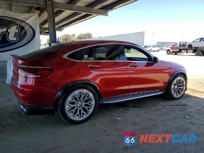Trzecie zdjęcie samochodu z tyłu: 2020 MERCEDES-BENZ GLC COUPE 63 S 4MATIC AMG VIN:WDC0J8KB0LF694128 - miniatura