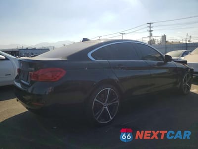 Trzecie zdjęcie samochodu z tyłu: 2019 BMW 430I GRAN COUPE VIN:WBA4J1C54KBM12101 - miniatura