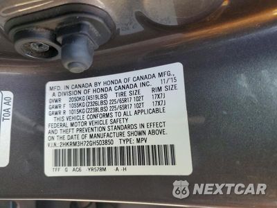 Zdjęcie 14 z 14 samochodu: 2016 HONDA CR-V EXL VIN:2HKRM3H72GH503850 - miniatura