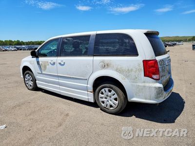 Drugie zdjęcie samochodu z przodu: 2014 DODGE GRAND CARAVAN SE VIN:2C7WDGBG5ER335160 - miniatura