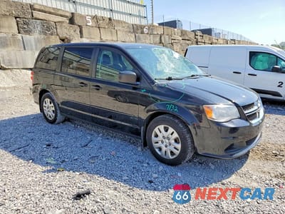 Czwarte zdjęcie samochodu z boku: 2016 DODGE GRAND CARAVAN SE VIN:2C4RDGBG6GR340607 - miniatura