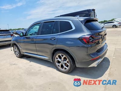 Drugie zdjęcie samochodu z przodu: 2022 BMW X3 SDRIVE30I VIN:5UX43DP03N9M51348 - miniatura