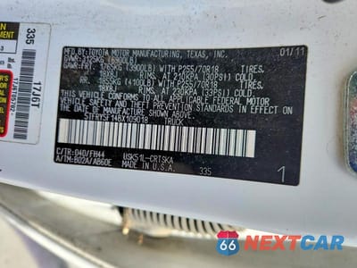 Zdjęcie 12 z 12 samochodu: 2011 TOYOTA TUNDRA DOUBLE CAB SR5 VIN:5TFRY5F14BX109018 - miniatura