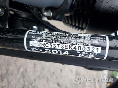 Zdjęcie 9 z 9 samochodu: 2014 HONDA VT750 C2B VIN:JH2RC5373EK400321 - miniatura