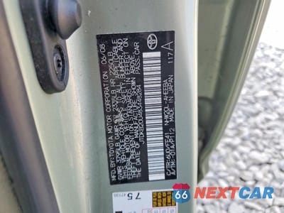 Zdjęcie 12 z 12 samochodu: 2008 TOYOTA PRIUS BASE VIN:JTDKB20U483448284 - miniatura