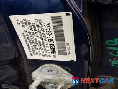Zdjęcie 12 z 12 samochodu: 2005 HONDA CIVIC LX VIN:2HGES16565H564667 - miniatura