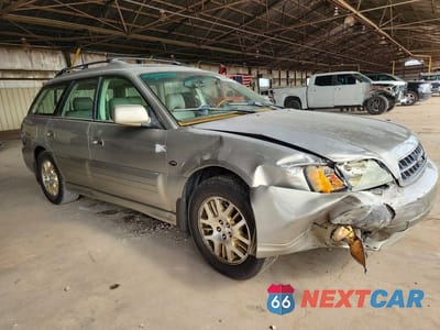 Czwarte zdjęcie samochodu z boku: 2003 SUBARU LEGACY OUTBACK H6 3.0 LL BEAN VIN:4S3BH806737630324 - miniatura