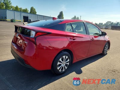 Trzecie zdjęcie samochodu z tyłu: 2022 TOYOTA PRIUS LE AWD-E VIN:JTDL9MFU1N3038363 - miniatura