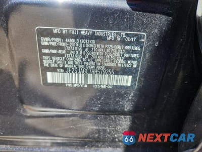 Zdjęcie 13 z 13 samochodu: 2017 SUBARU FORESTER 2.5I PREMIUM VIN:JF2SJAGC7HH579255 - miniatura