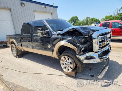 Czwarte zdjęcie samochodu z boku: 2014 FORD F250 SUPER DUTY VIN:1FT7W2BT1EEA30098 - miniatura