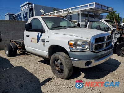 Czwarte zdjęcie samochodu z boku: 2007 DODGE RAM 3500 ST VIN:3D6WG46D07G780847 - miniatura
