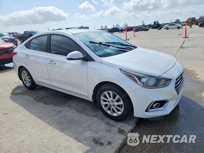 Czwarte zdjęcie samochodu z boku: 2019 HYUNDAI ACCENT SEL VIN:3KPC24A33KE060582 - miniatura