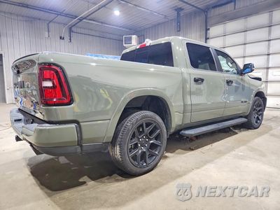 Trzecie zdjęcie samochodu z tyłu: 2026 RAM 1500 LARAMIE VIN:1C6SRFJP6TN195890 - miniatura