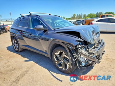 Czwarte zdjęcie samochodu z boku: 2022 HYUNDAI TUCSON SEL VIN:5NMJCCAE2NH050722 - miniatura