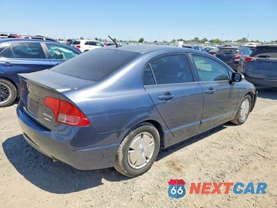 Trzecie zdjęcie samochodu z tyłu: 2007 HONDA CIVIC HYBRID VIN:JHMFA36237S029264 - miniatura