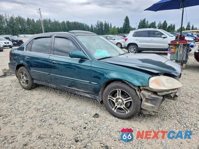 Czwarte zdjęcie samochodu z boku: 2000 HONDA CIVIC EX VIN:JHMEJ8647YS003990 - miniatura