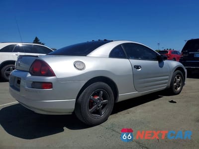 Trzecie zdjęcie samochodu z tyłu: 2000 MITSUBISHI ECLIPSE RS VIN:4A3AC34G8YE128616 - miniatura