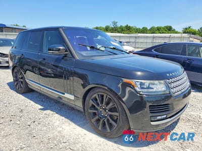 Czwarte zdjęcie samochodu z boku: 2017 LAND ROVER RANGE ROVER SUPERCHARGED VIN:SALGS2FE3HA329605 - miniatura