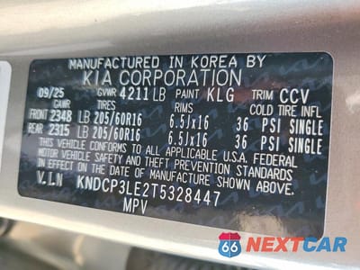 Zdjęcie 12 z 12 samochodu: 2026 KIA NIRO LX VIN:KNDCP3LE2T5328447 - miniatura