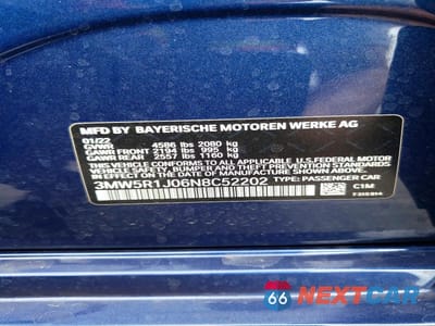 Zdjęcie 12 z 12 samochodu: 2022 BMW 330I VIN:3MW5R1J06N8C52202 - miniatura