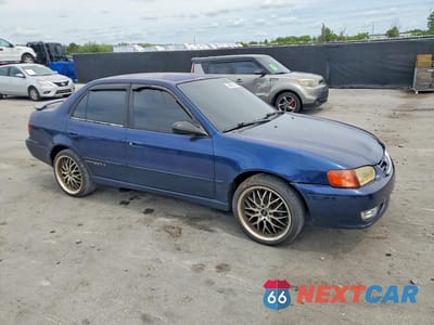 Czwarte zdjęcie samochodu z boku: 2001 TOYOTA COROLLA S VIN:2T1BR12E91C448080 - miniatura
