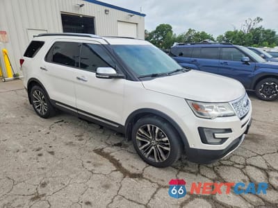 Czwarte zdjęcie samochodu z boku: 2017 FORD EXPLORER PLATINUM VIN:1FM5K8HT8HGB52751 - miniatura