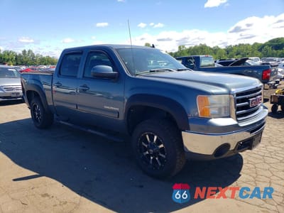 Czwarte zdjęcie samochodu z boku: 2012 GMC SIERRA K1500 SLT VIN:3GTP2WE76CG121441 - miniatura