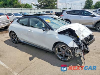 Czwarte zdjęcie samochodu z boku: 2019 HYUNDAI VELOSTER TURBO ULTIMATE VIN:KMHTH6AB9KU008565 - miniatura