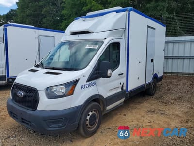 2021 FORD TRANSIT DELIVERY TRUCK 1FDBW5Z86MKA99703 - główne zdjęcie licytacji z USA - miniatura