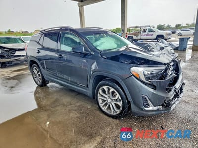 Czwarte zdjęcie samochodu z boku: 2018 GMC TERRAIN SLT VIN:3GKALPEX6JL201596 - miniatura