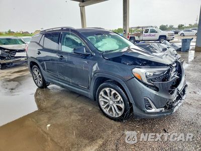 Czwarte zdjęcie samochodu z boku: 2018 GMC TERRAIN SLT VIN:3GKALPEX6JL201596 - miniatura