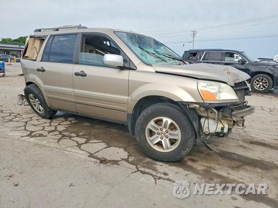 Czwarte zdjęcie samochodu z boku: 2004 HONDA PILOT EXL VIN:2HKYF186X4H586568 - miniatura
