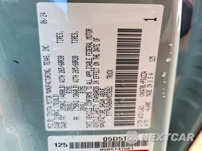 Zdjęcie 12 z 12 samochodu: 2024 TOYOTA TUNDRA PLATINUM VIN:5TFNA5AB6RX039261 - miniatura