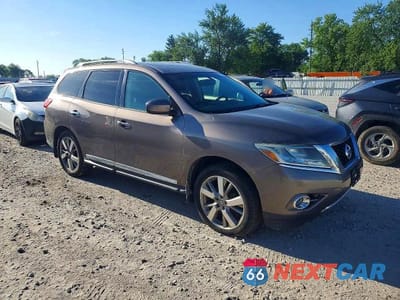 Czwarte zdjęcie samochodu z boku: 2013 NISSAN PATHFINDER S VIN:5N1AR2MM1DC674144 - miniatura