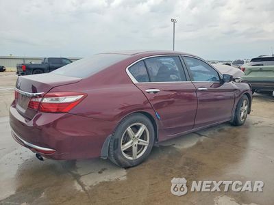 Trzecie zdjęcie samochodu z tyłu: 2016 HONDA ACCORD LX VIN:1HGCR2F30GA224827 - miniatura