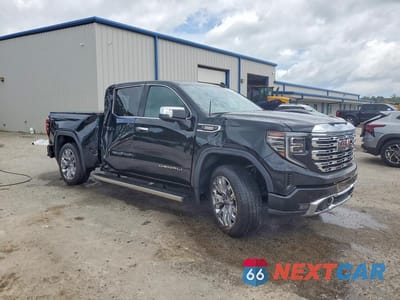 Czwarte zdjęcie samochodu z boku: 2023 GMC SIERRA K1500 DENALI VIN:3GTUUGE82PG365914 - miniatura