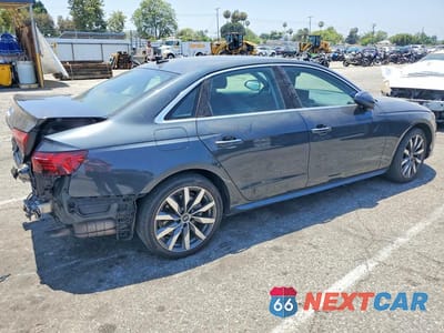 Trzecie zdjęcie samochodu z tyłu: 2021 AUDI A4 PREMIUM 40 VIN:WAUABAF44MA086697 - miniatura
