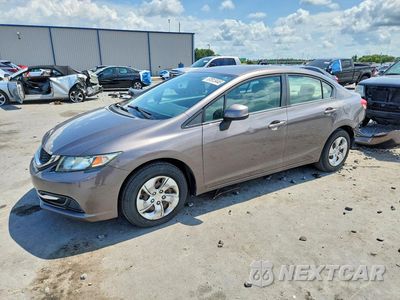2013 HONDA CIVIC LX 19XFB2F55DE038811 - główne zdjęcie licytacji z USA - miniatura