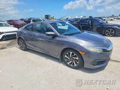 Czwarte zdjęcie samochodu z boku: 2016 HONDA CIVIC LX VIN:2HGFC4B58GH316500 - miniatura