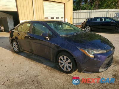 Czwarte zdjęcie samochodu z boku: 2021 TOYOTA COROLLA LE VIN:5YFEPMAE9MP264655 - miniatura