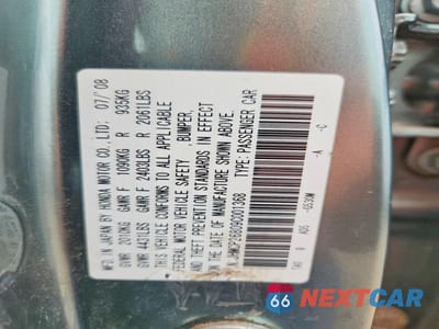 Zdjęcie 12 z 12 samochodu: 2009 HONDA ACCORD VIN:JHMCP26809C001368 - miniatura