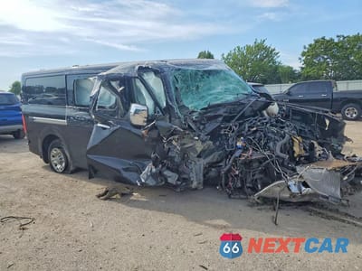 Czwarte zdjęcie samochodu z boku: 2019 NISSAN NV 3500 HD SL VIN:5BZAF0AA8KN851866 - miniatura