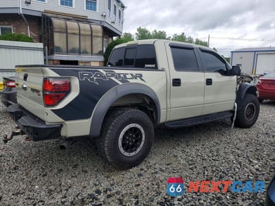 Trzecie zdjęcie samochodu z tyłu: 2013 FORD F150 SVT RAPTOR VIN:1FTFW1R61DFC11958 - miniatura