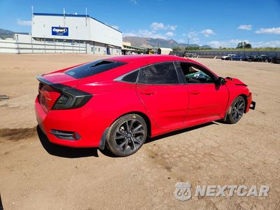 Trzecie zdjęcie samochodu z tyłu: 2021 HONDA CIVIC SPORT VIN:2HGFC2F85MH532325 - miniatura