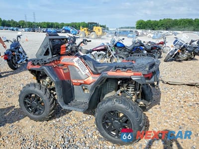 Trzecie zdjęcie samochodu z tyłu: 2020 POLARIS SPORTSMAN ATV VIN:4XASXE851LB314788 - miniatura